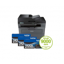  Brother Mfc-L2806Dw Wi-Fi + Tarayıcı + Fotokopi + Faks Mono Çok Fonksiyonlu Lazer Yazıcı 3 Adet Tonerli